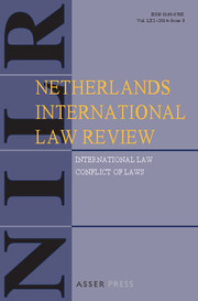 Netherlands International Law Review